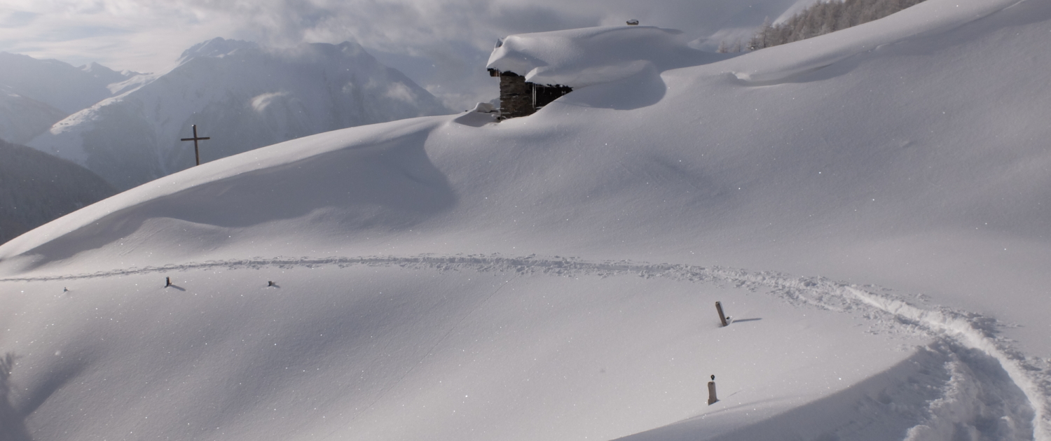 Schneeschulaufen