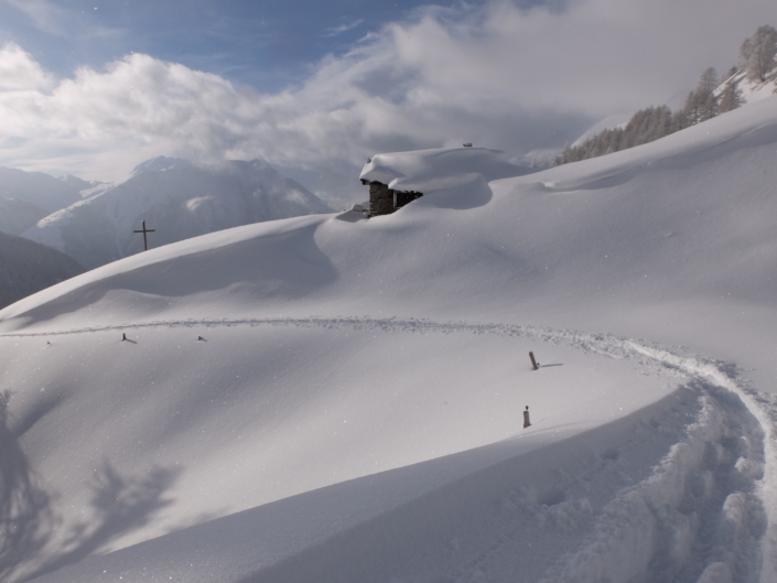 Schneeschulaufen