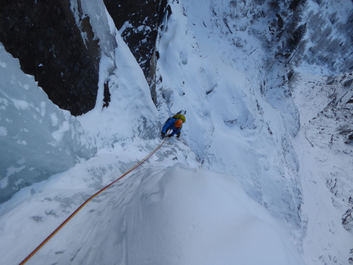 Ice climbing